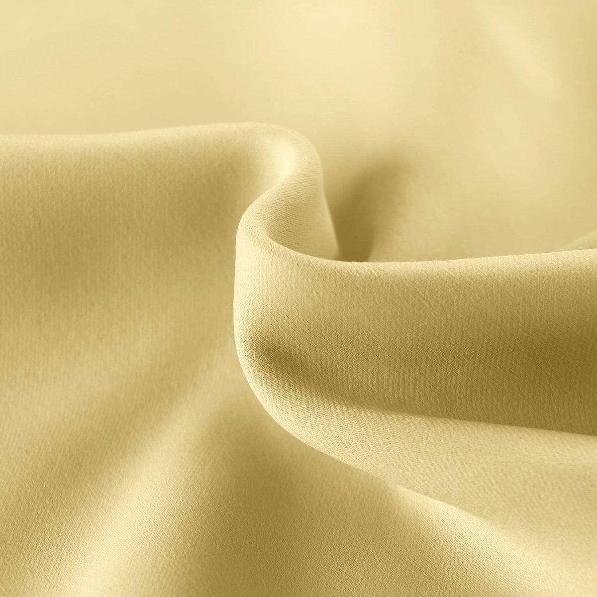 DWCN French Door Curtains – Rod Pocket Thermal Blackout Curtain for Doors with Glass Window