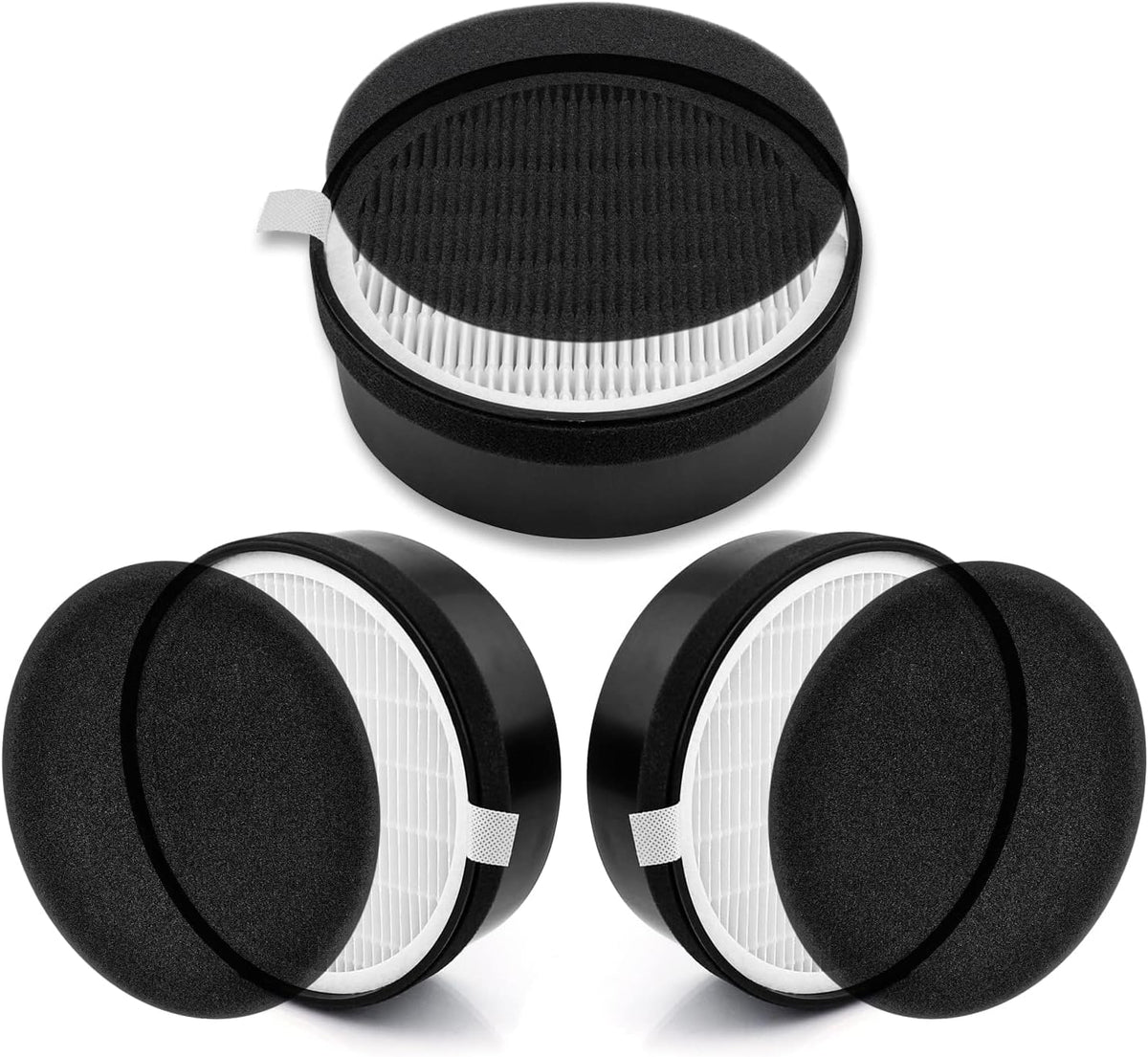 LV-H132 Replacement Filter for LEVOIT Air Purifier Replacement Filter LV-H132-RF, Funmit 3-in-1 H13