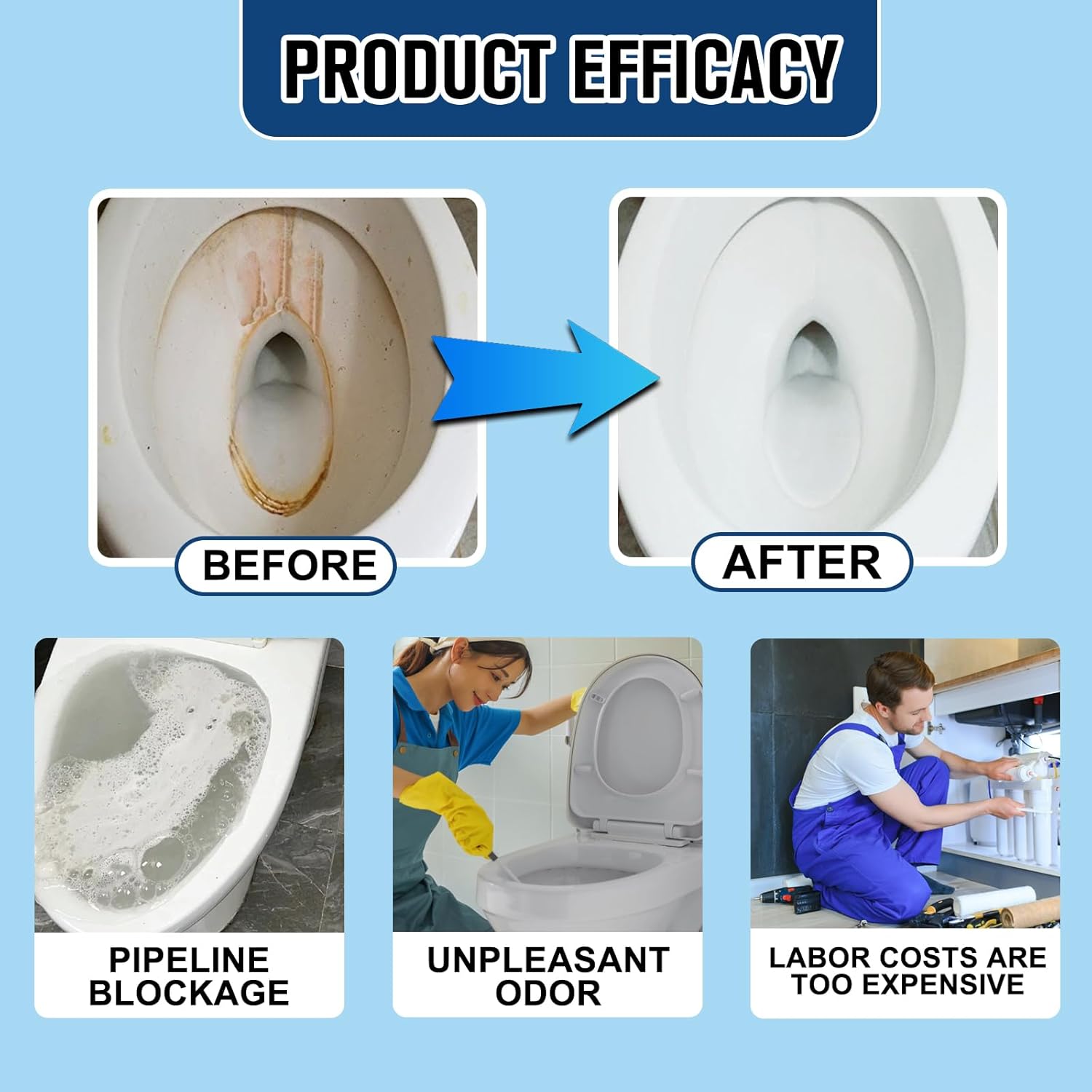 2PCS Foam Toilet Cleaner,New Powerful Foaming Toilet Bowl Cleaner,Foaming Bathroom Cleaner for