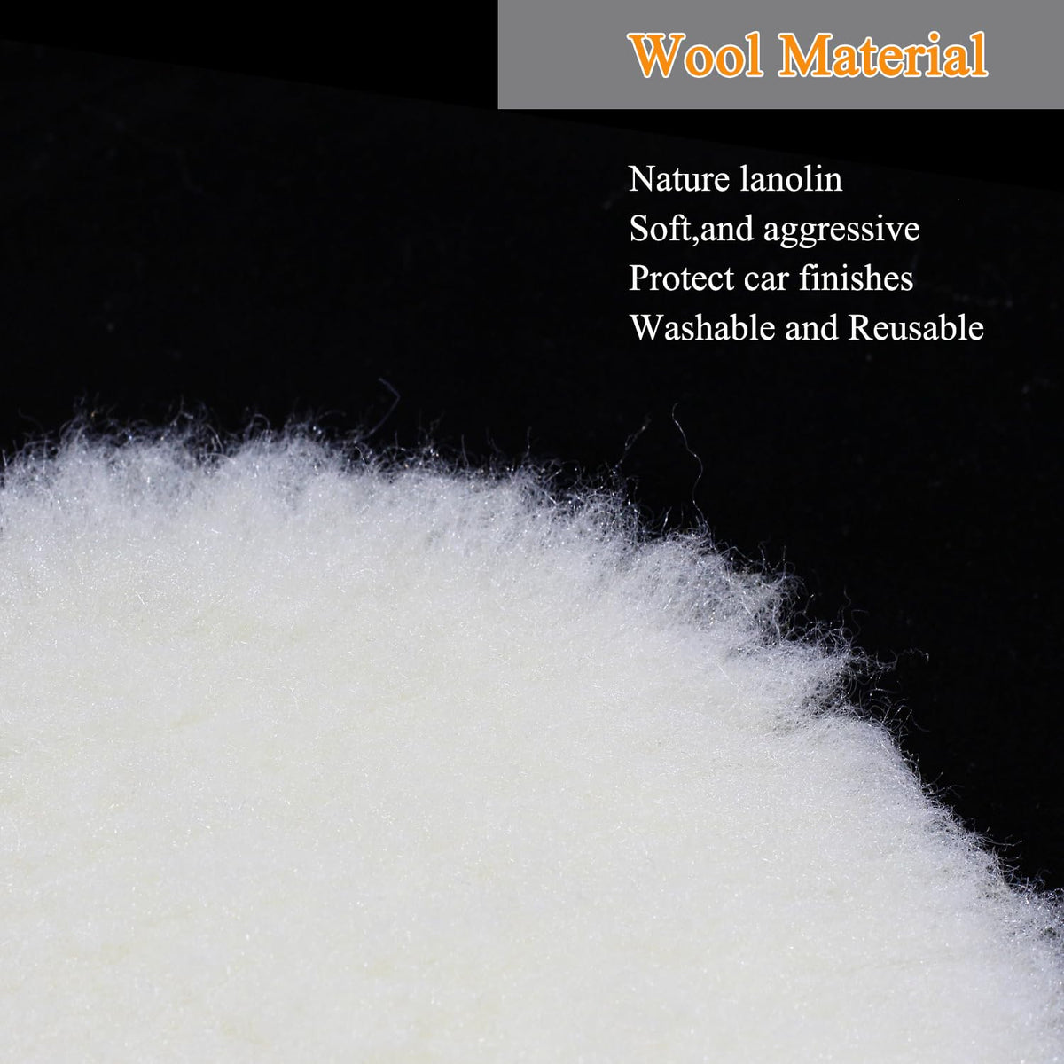 Car Foam Polishing Buffing Kit, Polishing Buffing Pads, Wool Pads, Polishing & Buffing Wheels, for