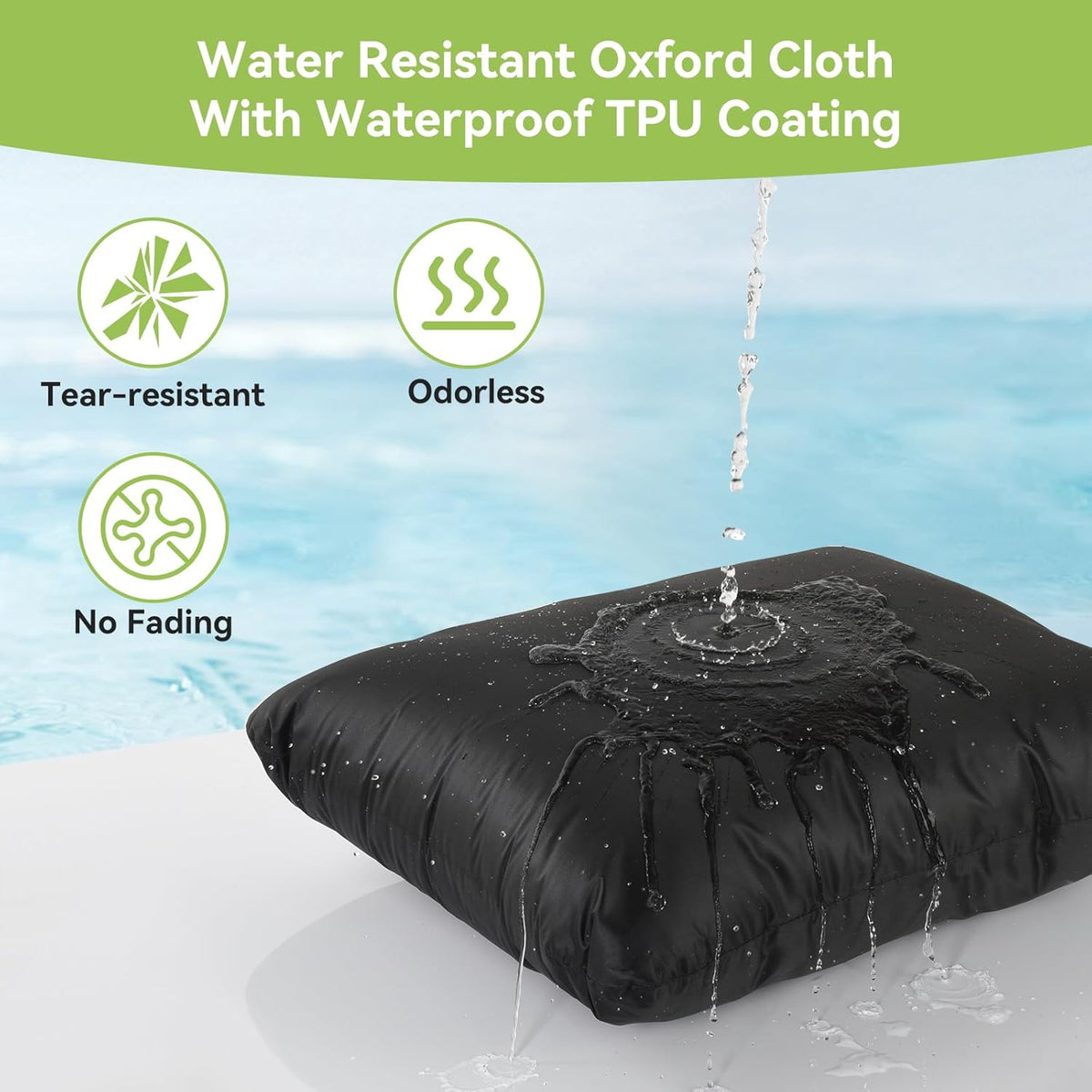 OTraki 2PCS Large Wet Bag 20x24 inch Waterproof Bag for Swimsuit Reusable Wet Dry Bag With Portable