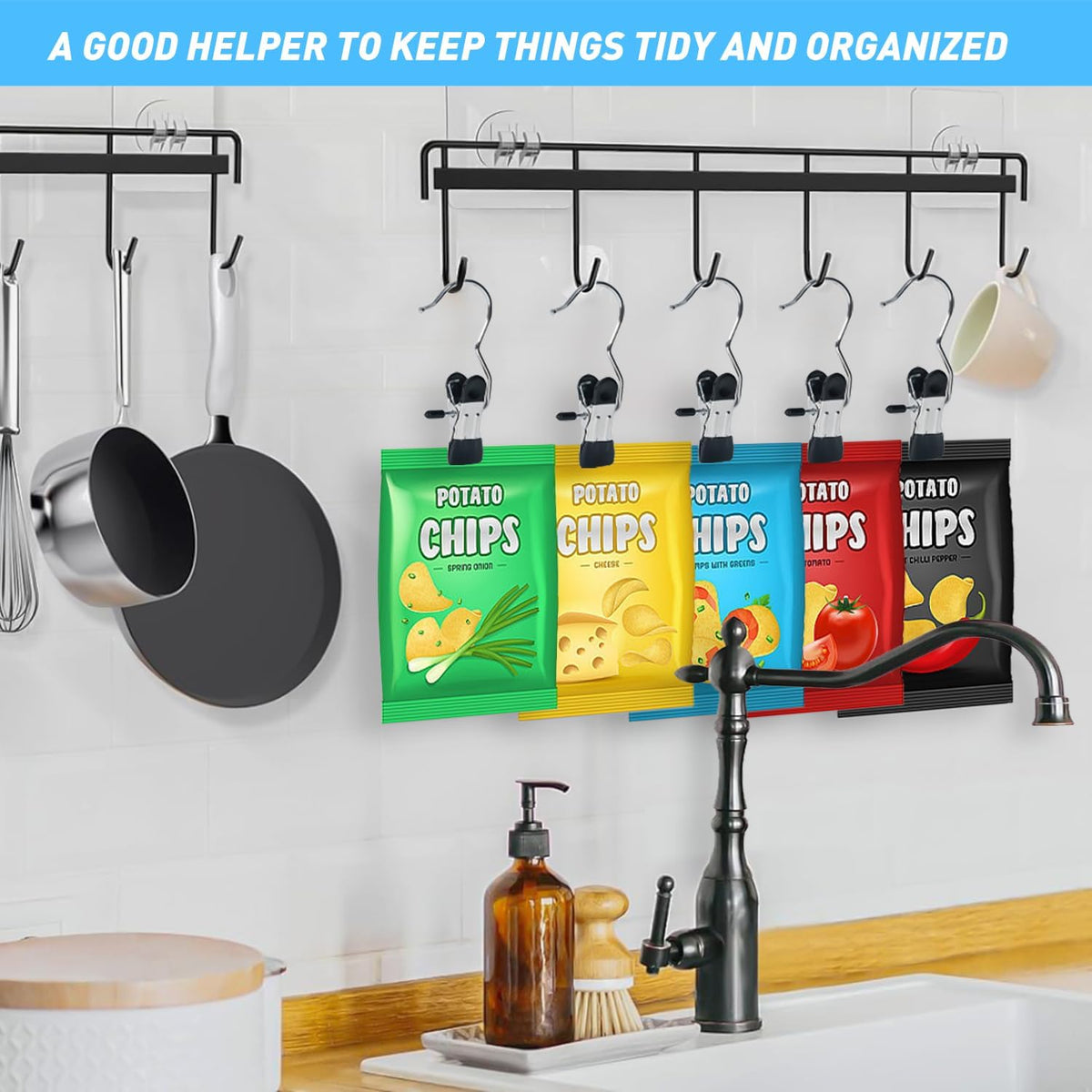 15/30/50Pcs Upgrade Double Head Clamp Dipped Clothespin for Laundry Hooks with Clips, Boot Holder