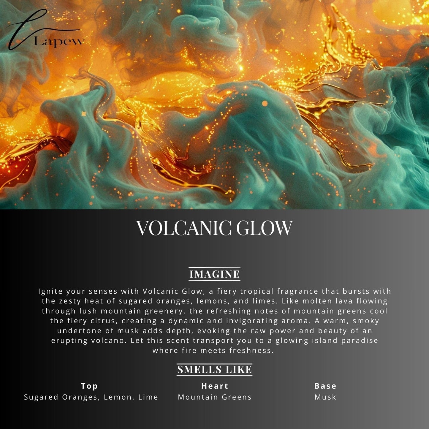 Volcanic Glow Carpet Freshener Powder Refill 36 oz | Powerful Odor Eliminator for Home | Upholstery