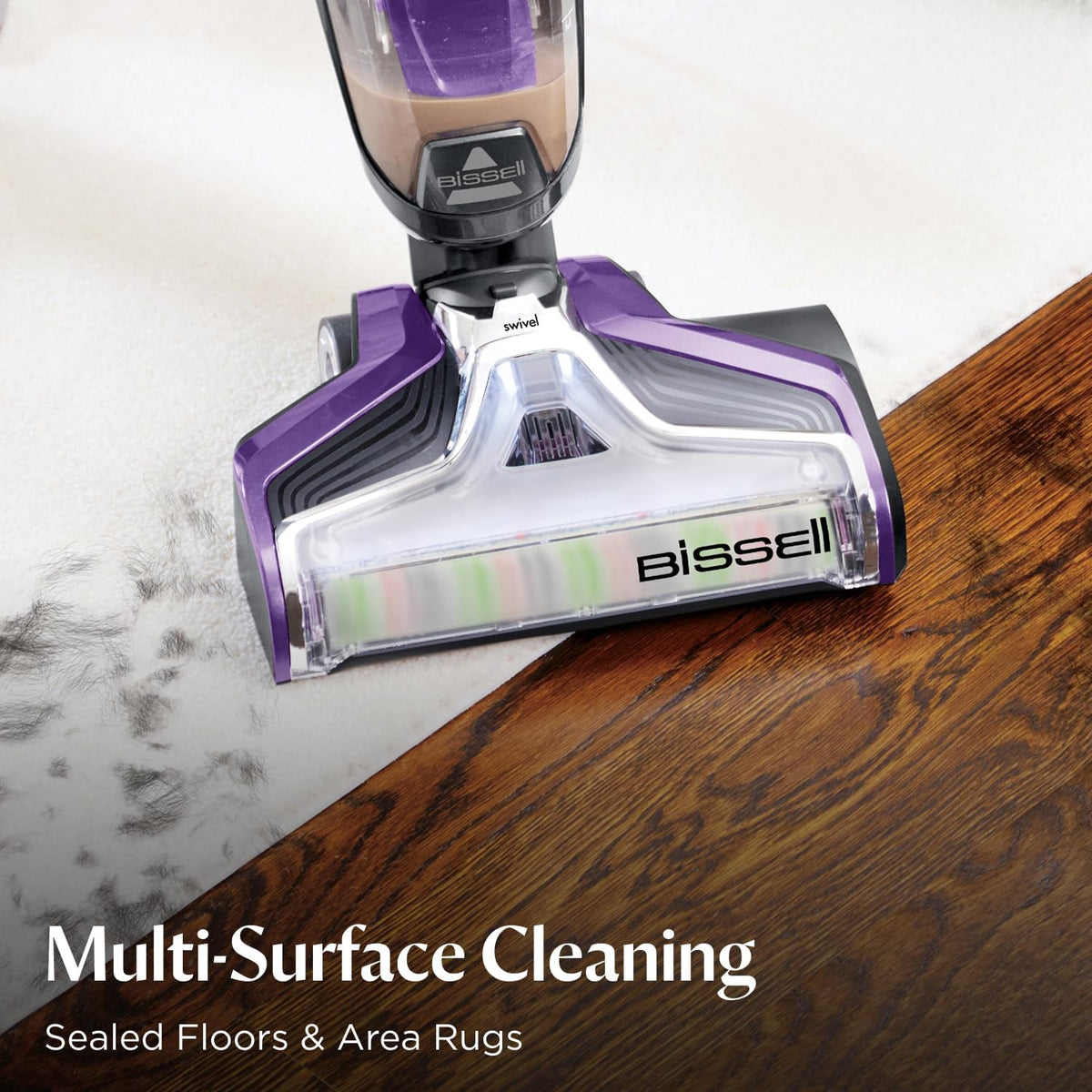 BISSELL Crosswave Pet Pro All in One Wet Dry Vacuum Cleaner and Mop for Hard Floors and Area Rugs