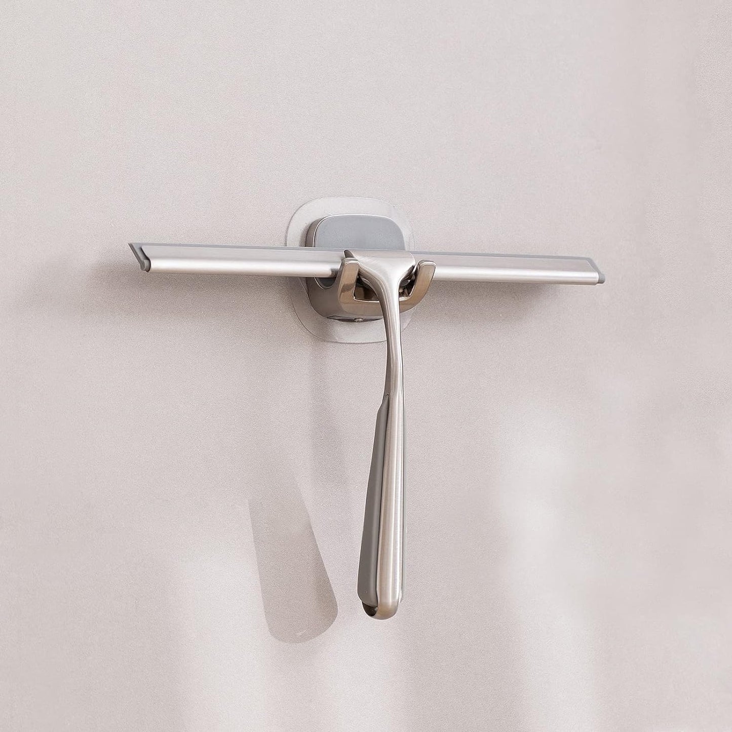 Shower Squeegee for Shower Doors 10 Inch Bathroom Squeegee for Windows,Kitchen,Mirror and Car