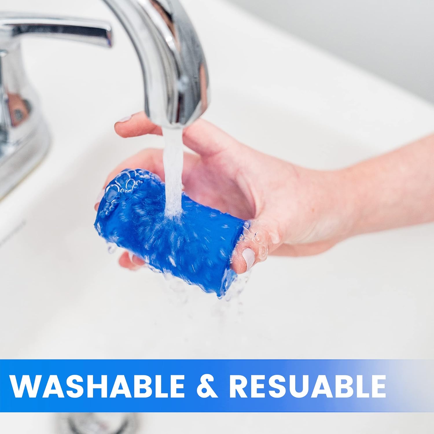 Multi-Purpose, Reusable and Eco-Friendly Hand-Held Cleaner for Hard-to-Reach Areas in Your Home and