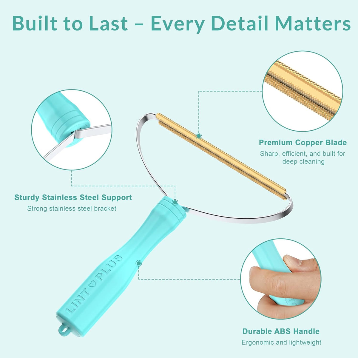 Deep Cleaner Pro Pet Hair Remover-Special Cat Hair Remover Multi Fabric Edge and Carpet Rake