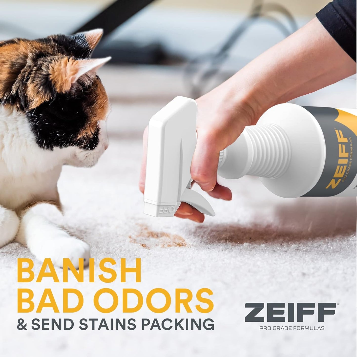 Pet Stain and Odor Remover - Pet Odor Eliminator for Home and Professional Use - Pet Urine Enzyme