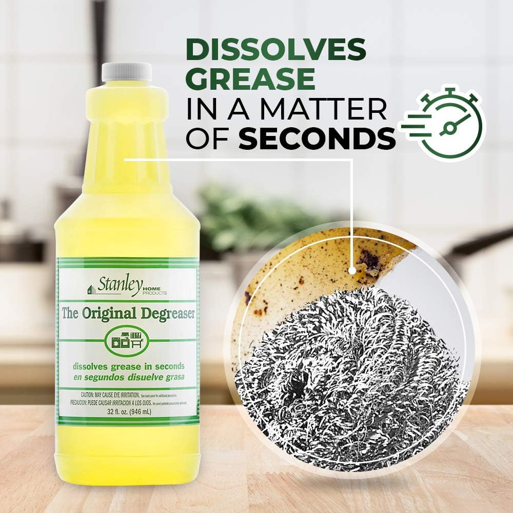 STANLEY HOME PRODUCTS Original Degreaser - Removes Stubborn Grease & Grime - Powerful Multipurpose