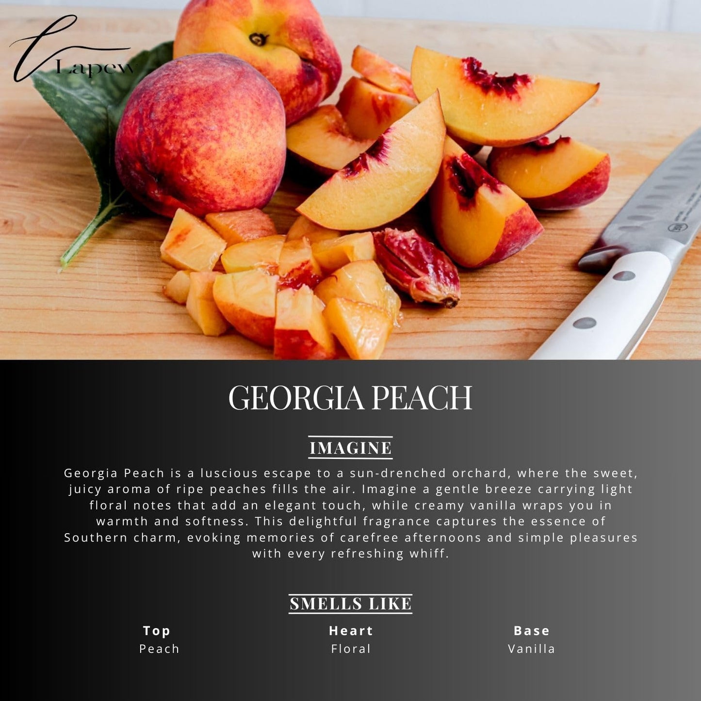 Georgia Peach Carpet Freshener Powder Refill 36 oz | Powerful Odor Eliminator for Home | Upholstery