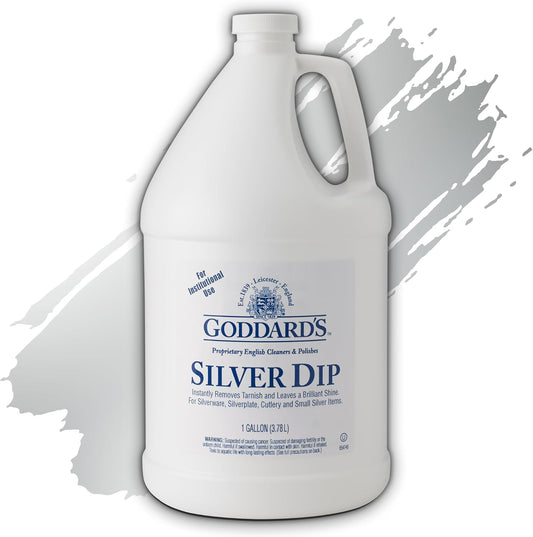 Goddard’s Silver Cleaner Dip – Silver Jewelry Cleaner Solution for Hard-to-Reach Silverplate