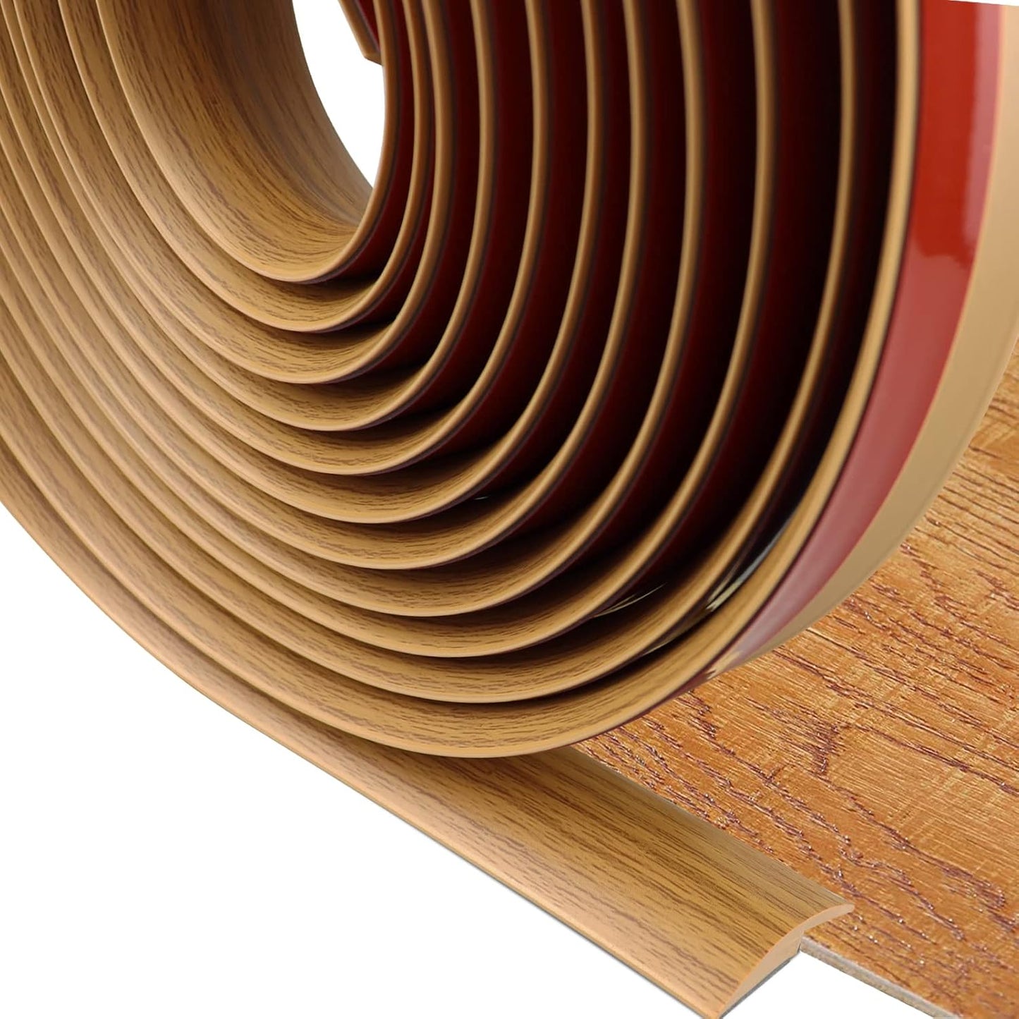 Floor Transition Strip Self Adhesive Carpet & Flooring Transitions Edging Trim Strip PVC Threshold