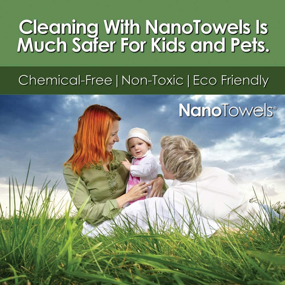 The Amazing Eco Cloth That Cleans Virtually Any Surface with Only Water. No More Paper Towels Or