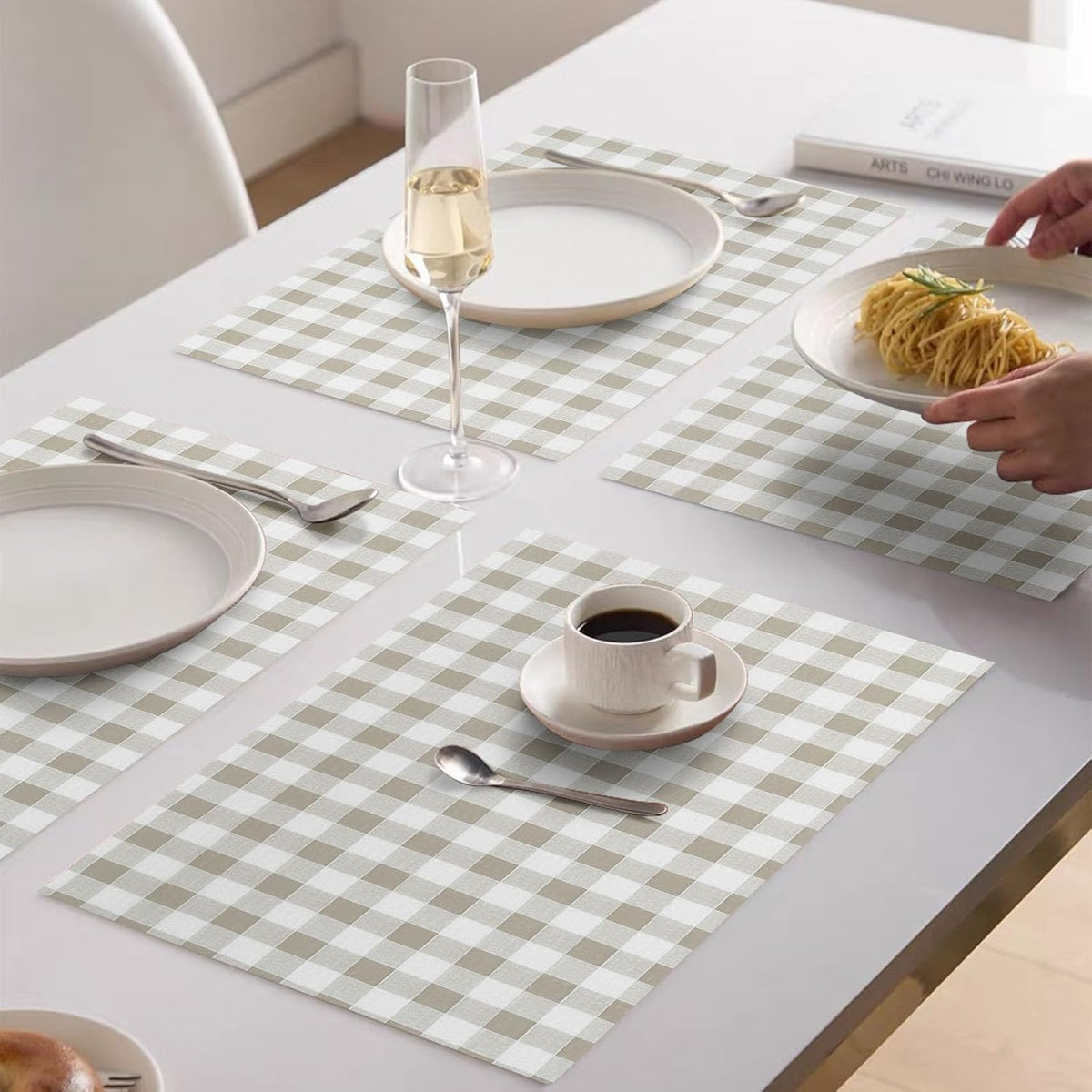 Drawer Shelf Liner, Non-Slip Kitchen Cabinet Liners Non-Adhesive Thick Strong Grip Waterproof Mats
