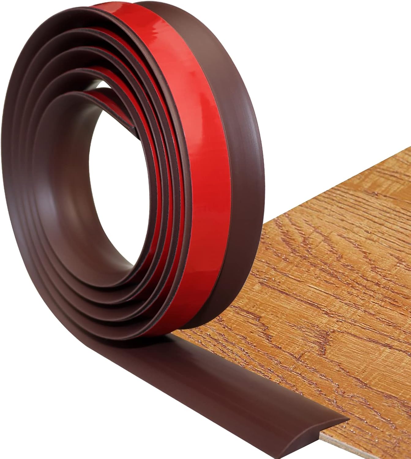 Floor Transition Strip Self Adhesive Carpet & Flooring Transitions Edging Trim Strip PVC Threshold