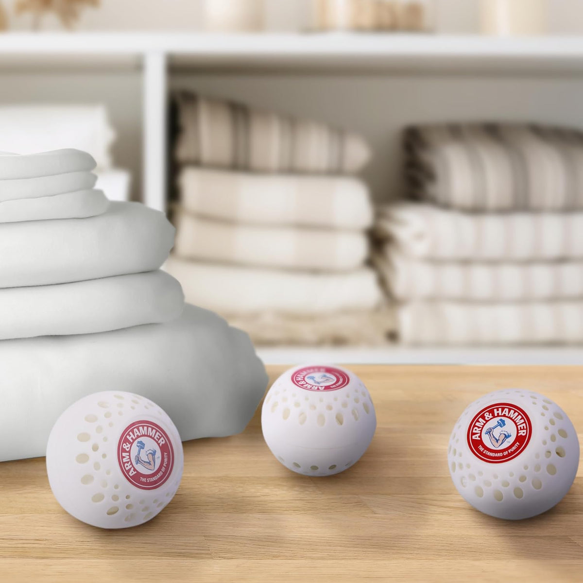 Arm & Hammer Odor Busterz Deodorizing Balls - Air Freshener and Odor Eliminator - Long Lasting