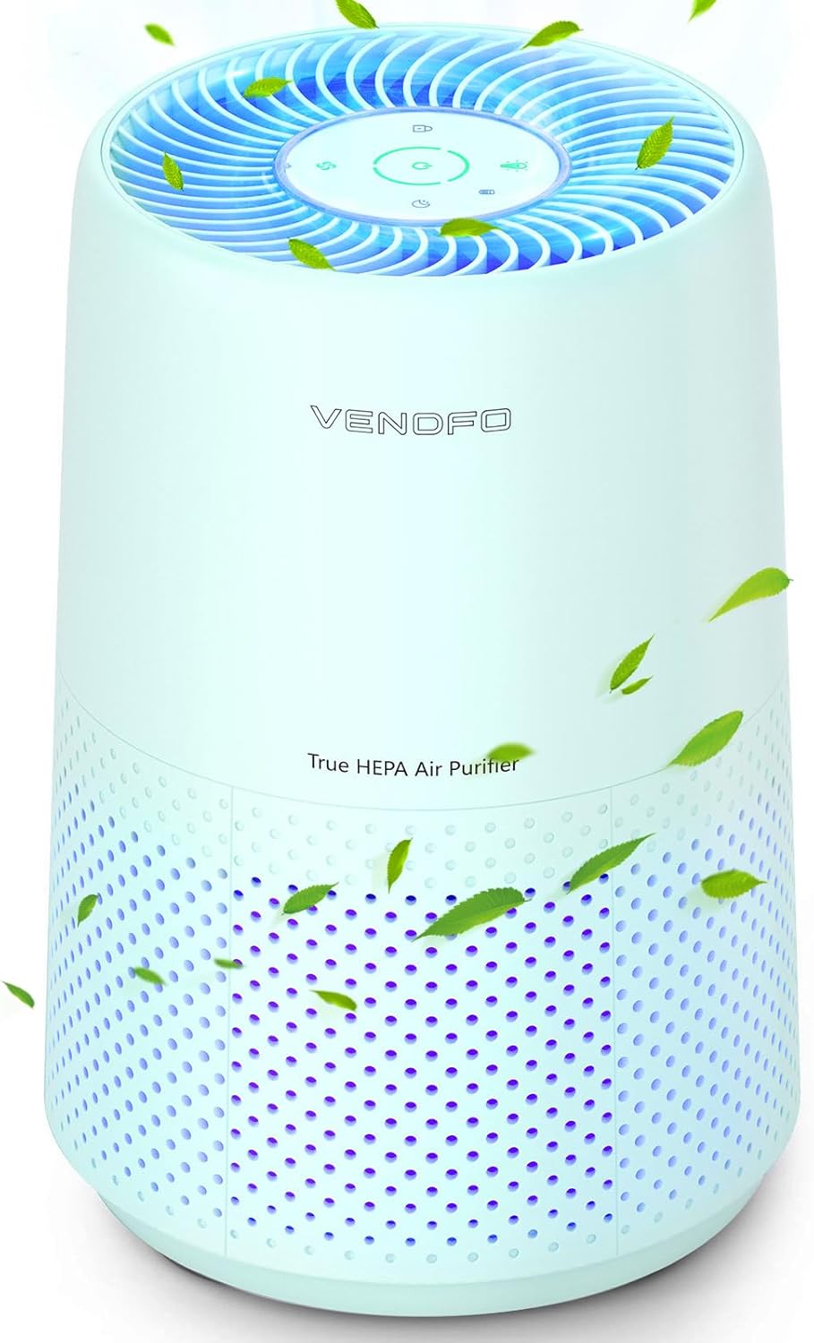 Air Purifiers for Bedroom, H13 HEPA Air Purifiers - Covers Up to 1074 ft² - 24dB Ultra-Quiet Sleep