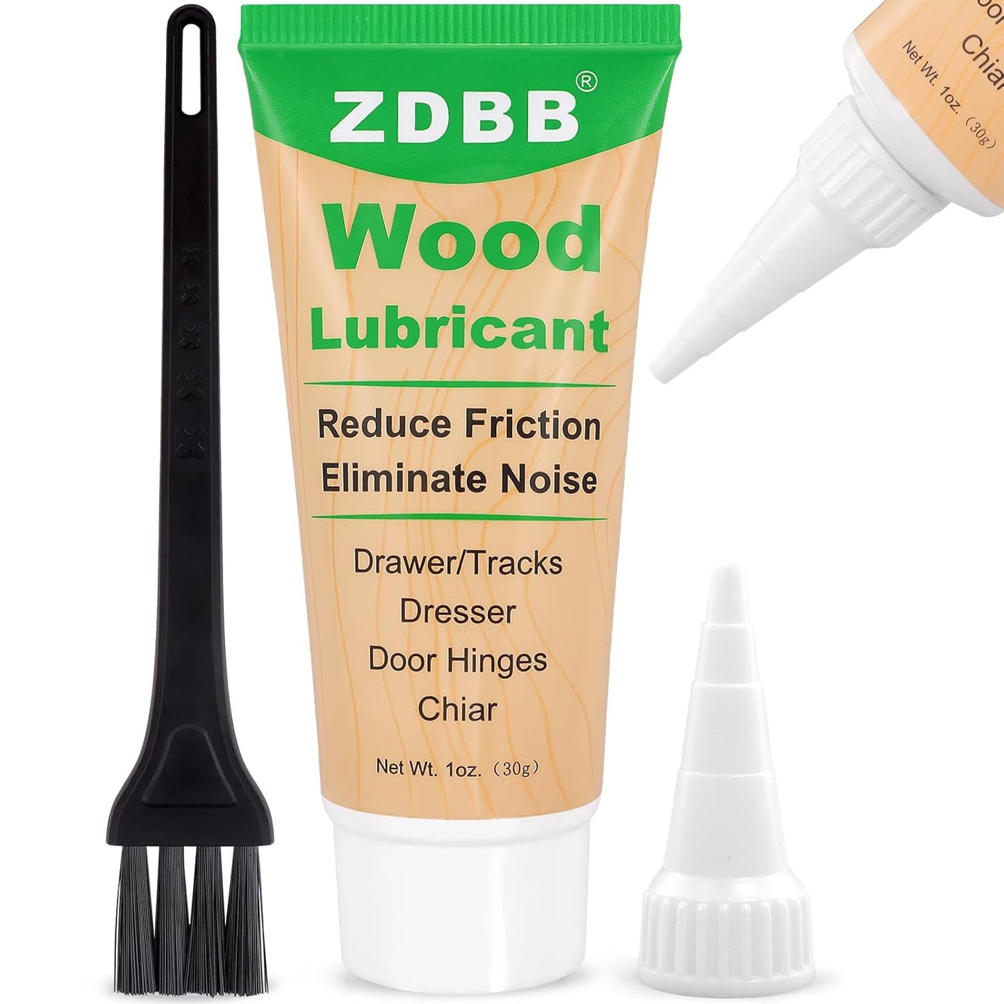 Wood Drawer Wax Lubricant Paste Door-Ease Lubricant Wear-Resistant Eliminate Sticking Noise Loosen