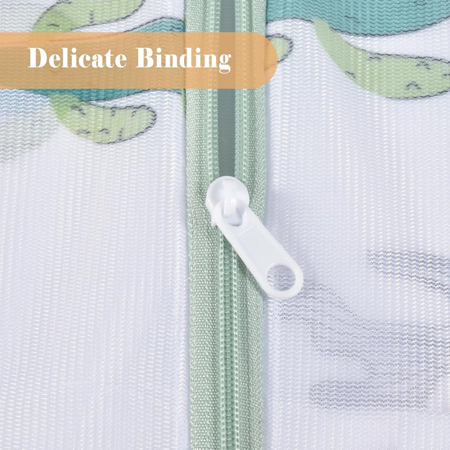 Mesh Laundry Bag, Durable Laundry Bags with Premium Zipper, 5-Piece Washing Machine Wash Bags for