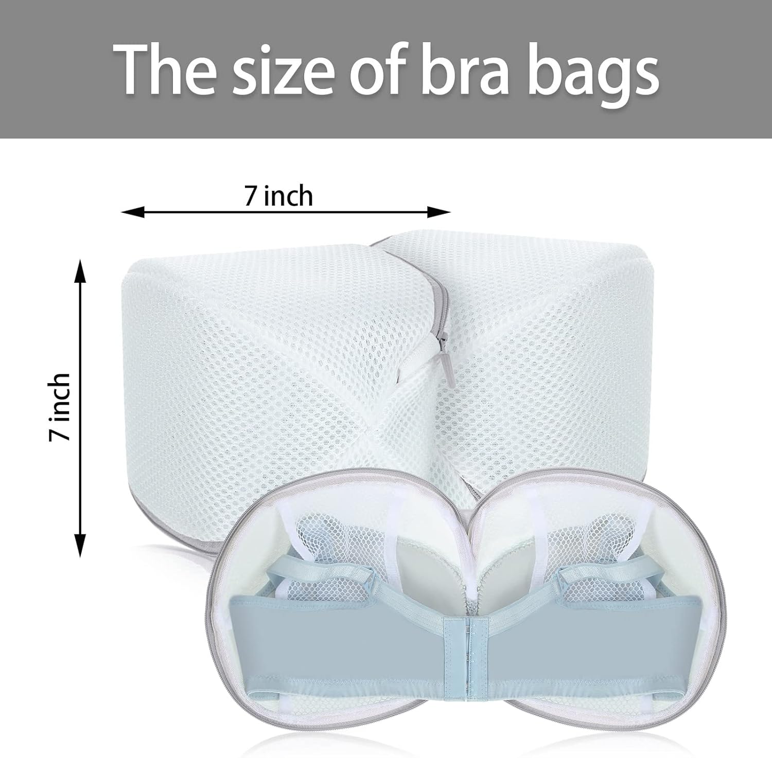 Shappy 6 Pieces Bra Washing Bag for Laundry Mesh Wash Lingerie Underwear Brassiere Washing Bags