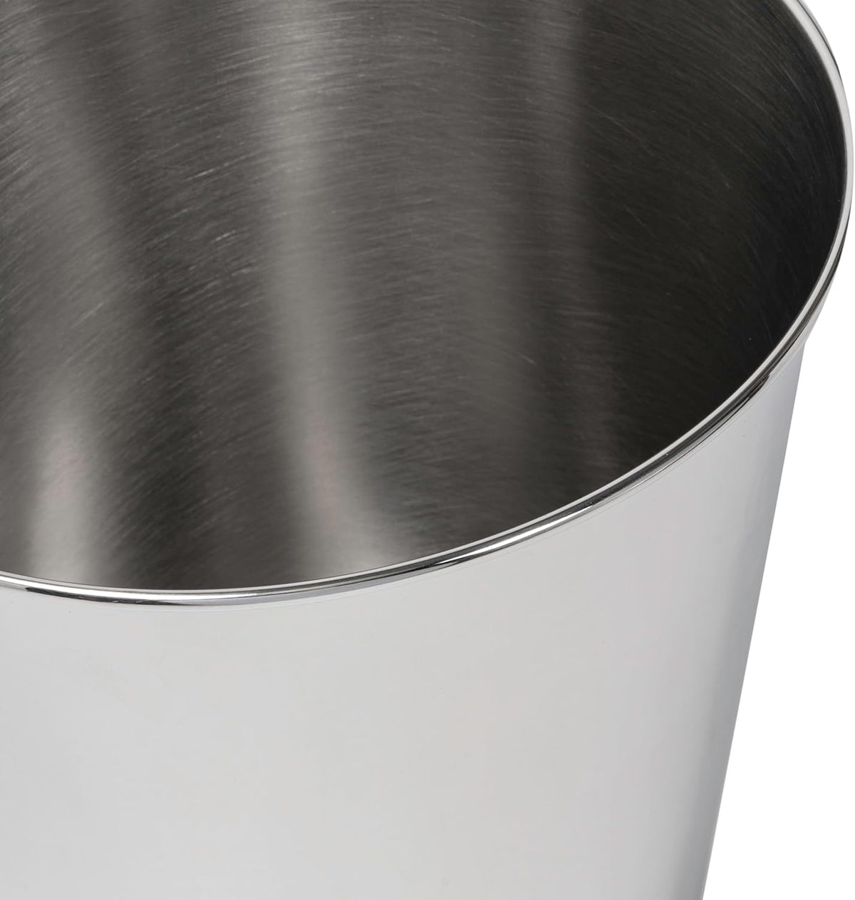 happimess HPM1113D-SET2 Nolan Modern Classic Smooth Steel 2 Gal Waste Bin for Kitchen, Office