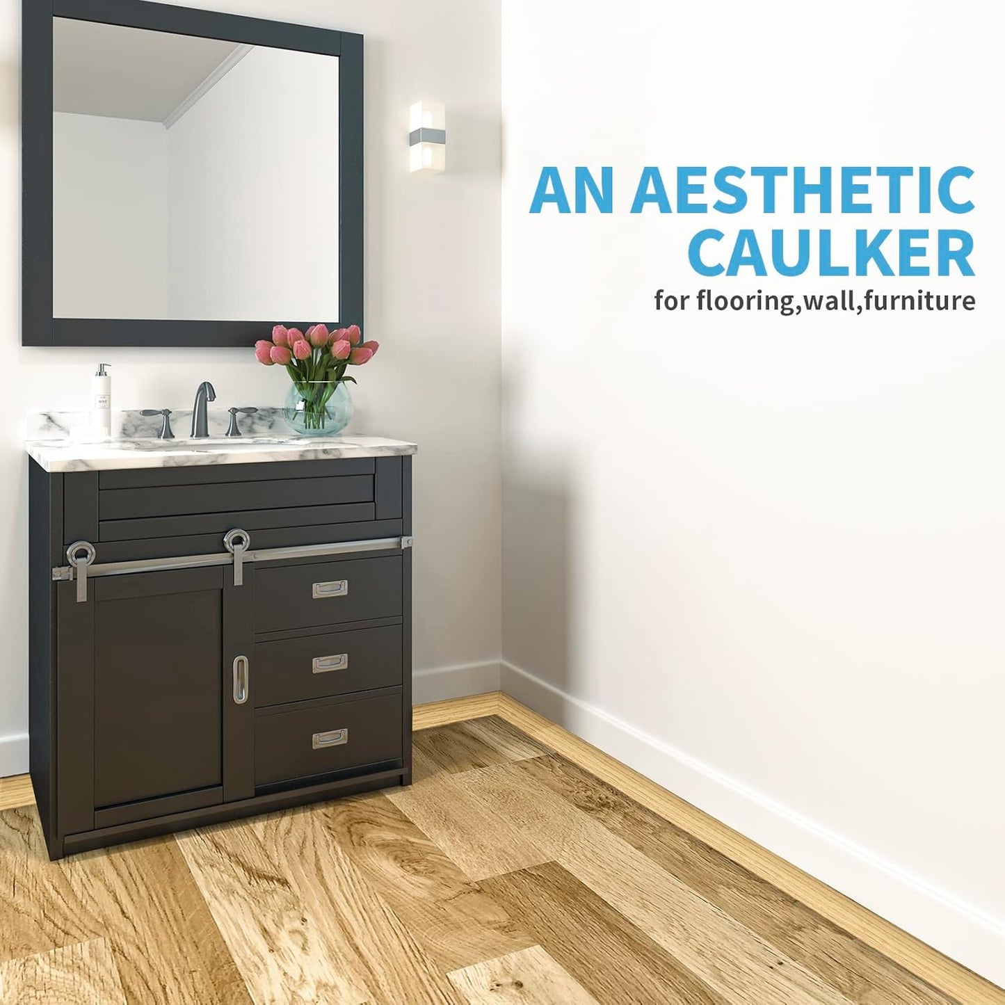 Art3d Self Adhesive Vinyl Transition Strip, Laminate & Tile Floor Divider, Carpet Threshold - 10