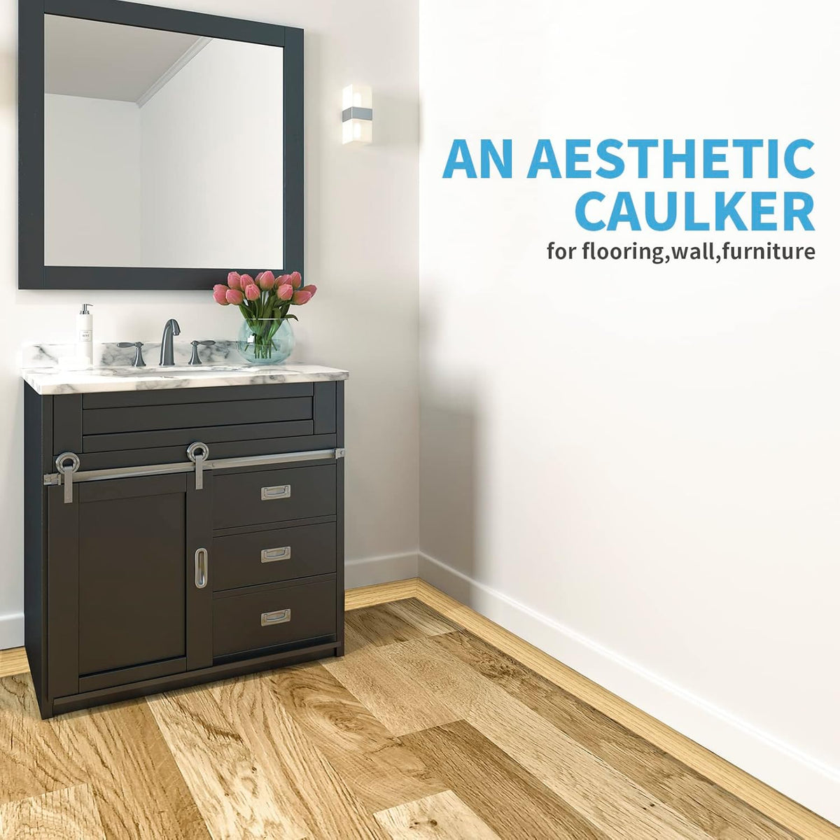 Art3d Self Adhesive Vinyl Transition Strip, Laminate & Tile Floor Divider, Carpet Threshold - 10