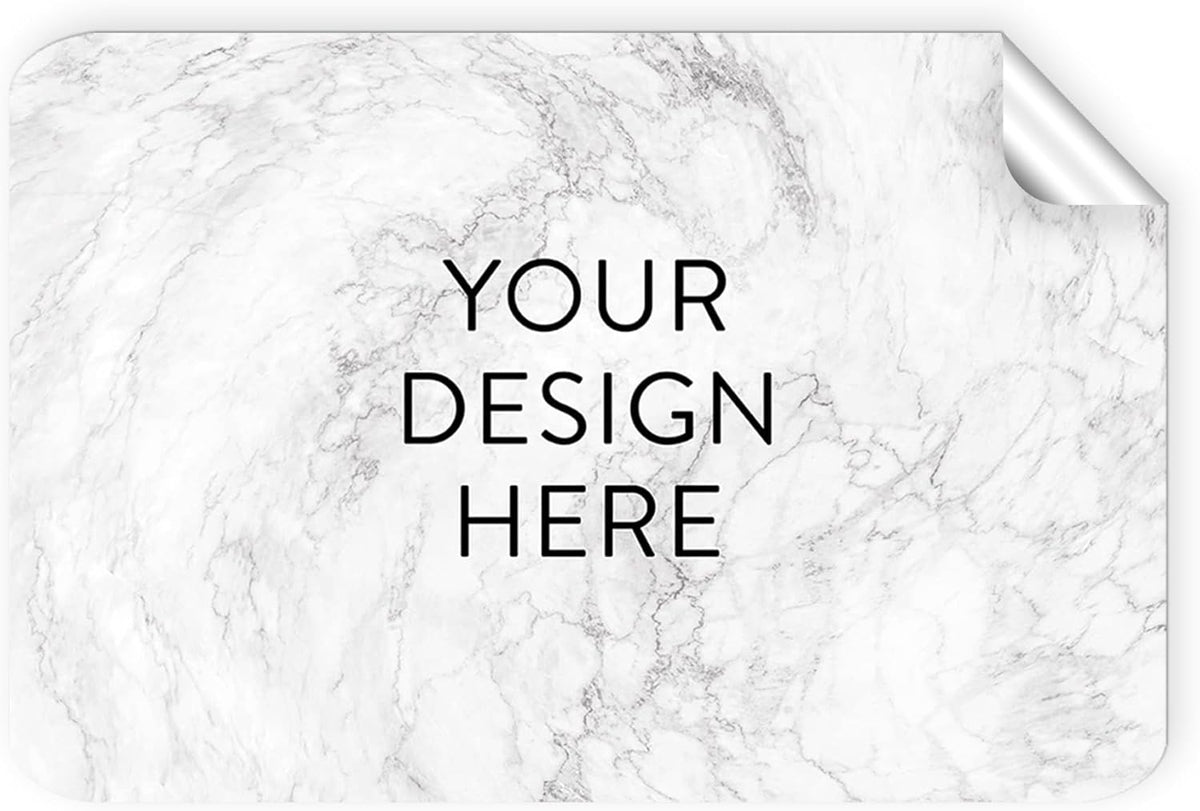 100 Custom Vinyl Stickers - Upload Your own Image, Text, Design, Logo - Personalized Logo Labels