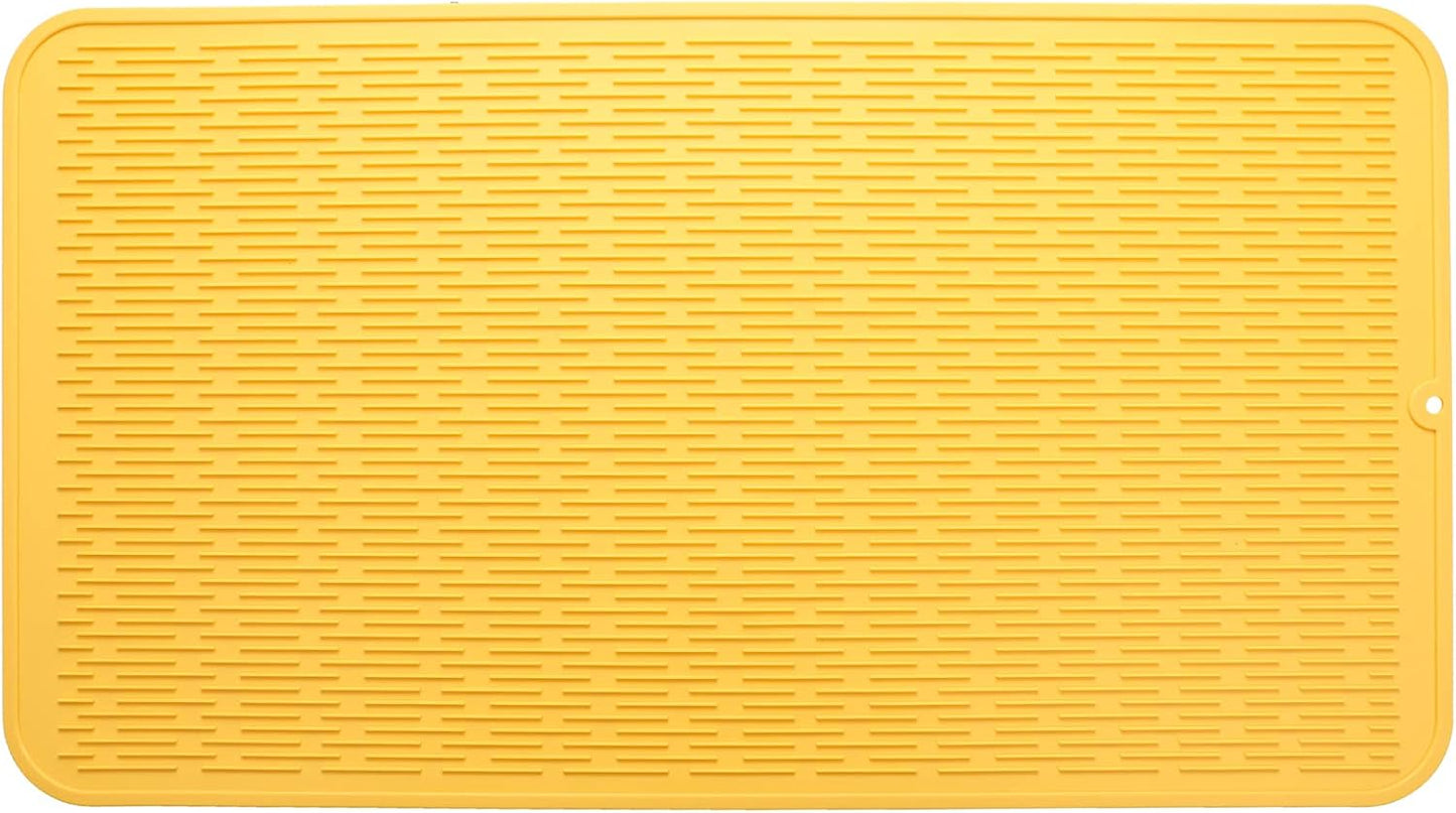 Silicone Dish Drying Mat for Multiple Usage,Easy clean,Eco-friendly,Heat-resistant Silicone Mat for