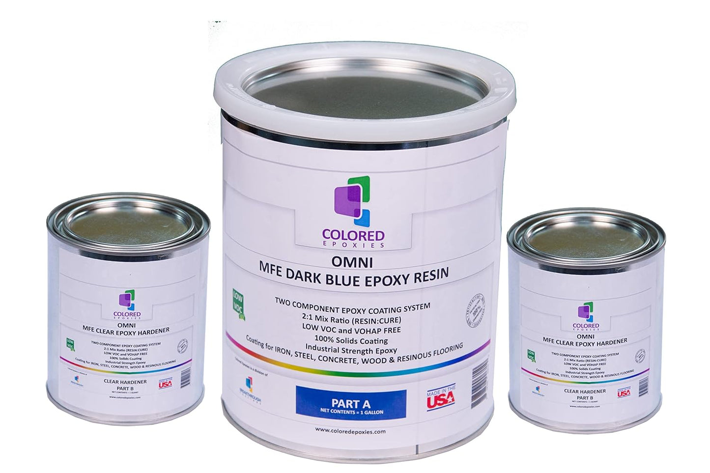 colored epoxies Dark Blue Epoxy Resin for Bar Tops, Table Tops, Wood, Concrete, Epoxy Art & Craft