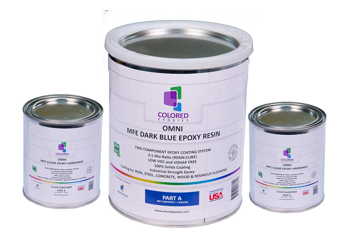 colored epoxies Dark Blue Epoxy Resin for Bar Tops, Table Tops, Wood, Concrete, Epoxy Art & Craft