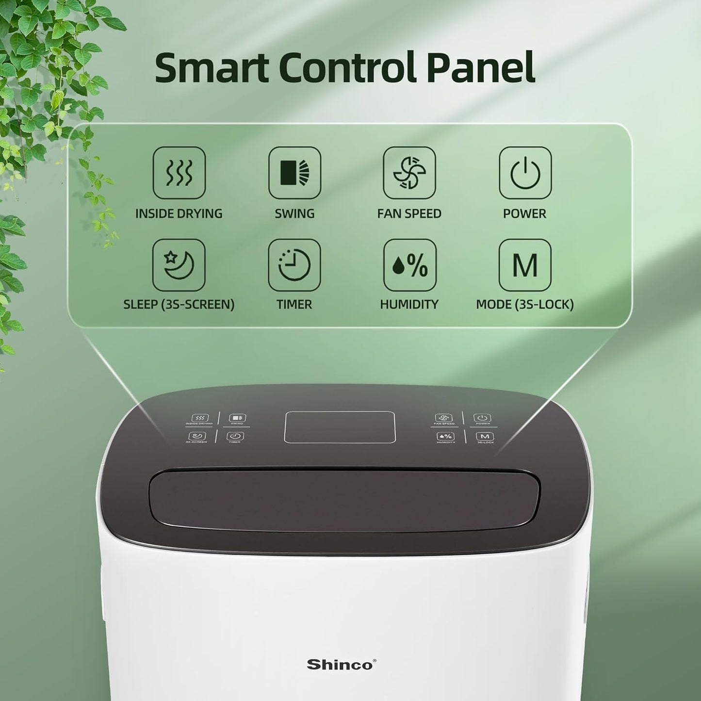 Shinco 86 Pints Dehumidifier for Home and Basements, 5000 Sq.Ft Dehumidifiers with Drain Hose, Auto