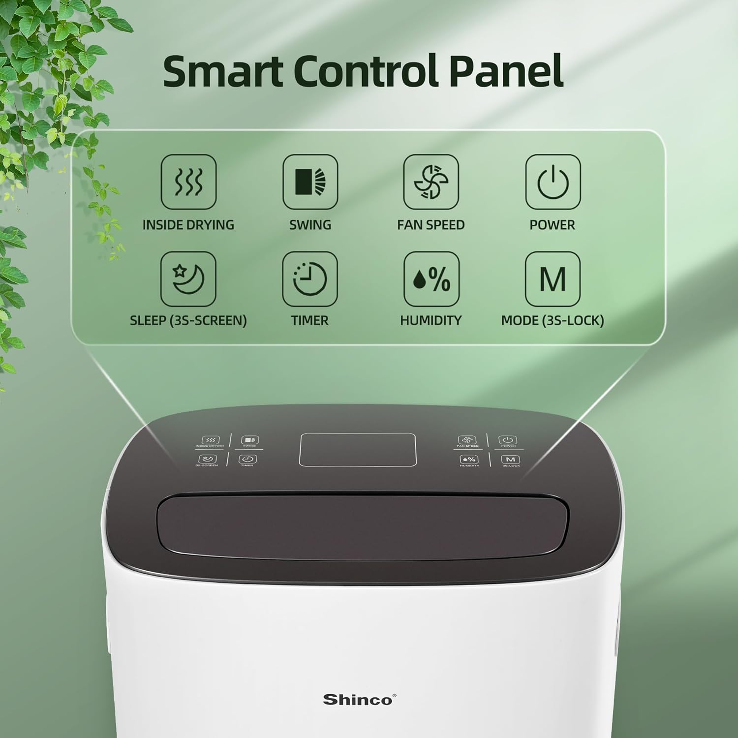 Shinco 86 Pints Dehumidifier for Home and Basements, 5000 Sq.Ft Dehumidifiers with Drain Hose, Auto