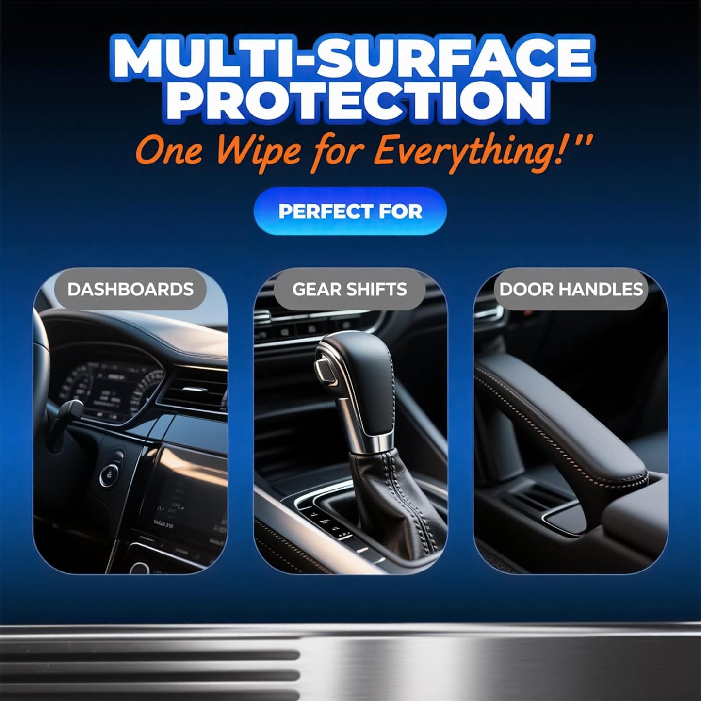 Car Interior Cleaning Wipes, All-Purpose Cleaning Wipes, Cleaning Wipe for Interior Auto Detailing