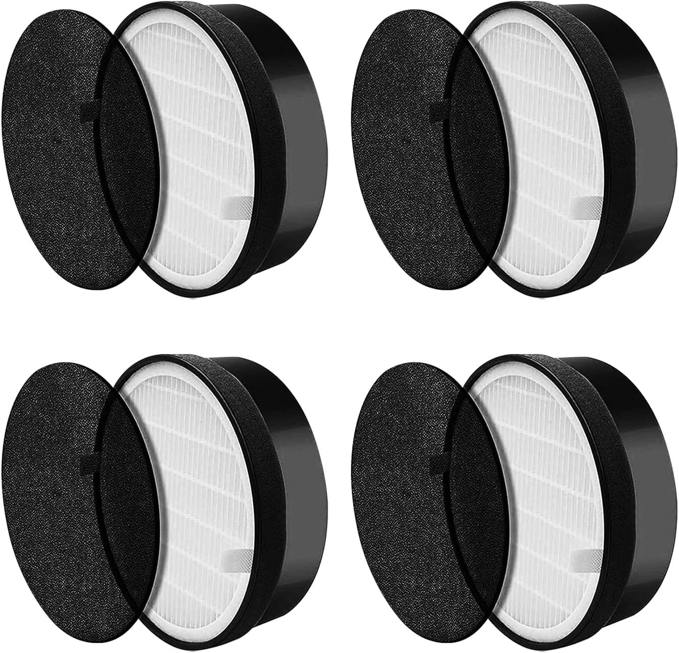 LV-H132 Replacement Filter for LEVOIT Air Purifier Replacement Filter LV-H132-RF, Funmit 3-in-1 H13