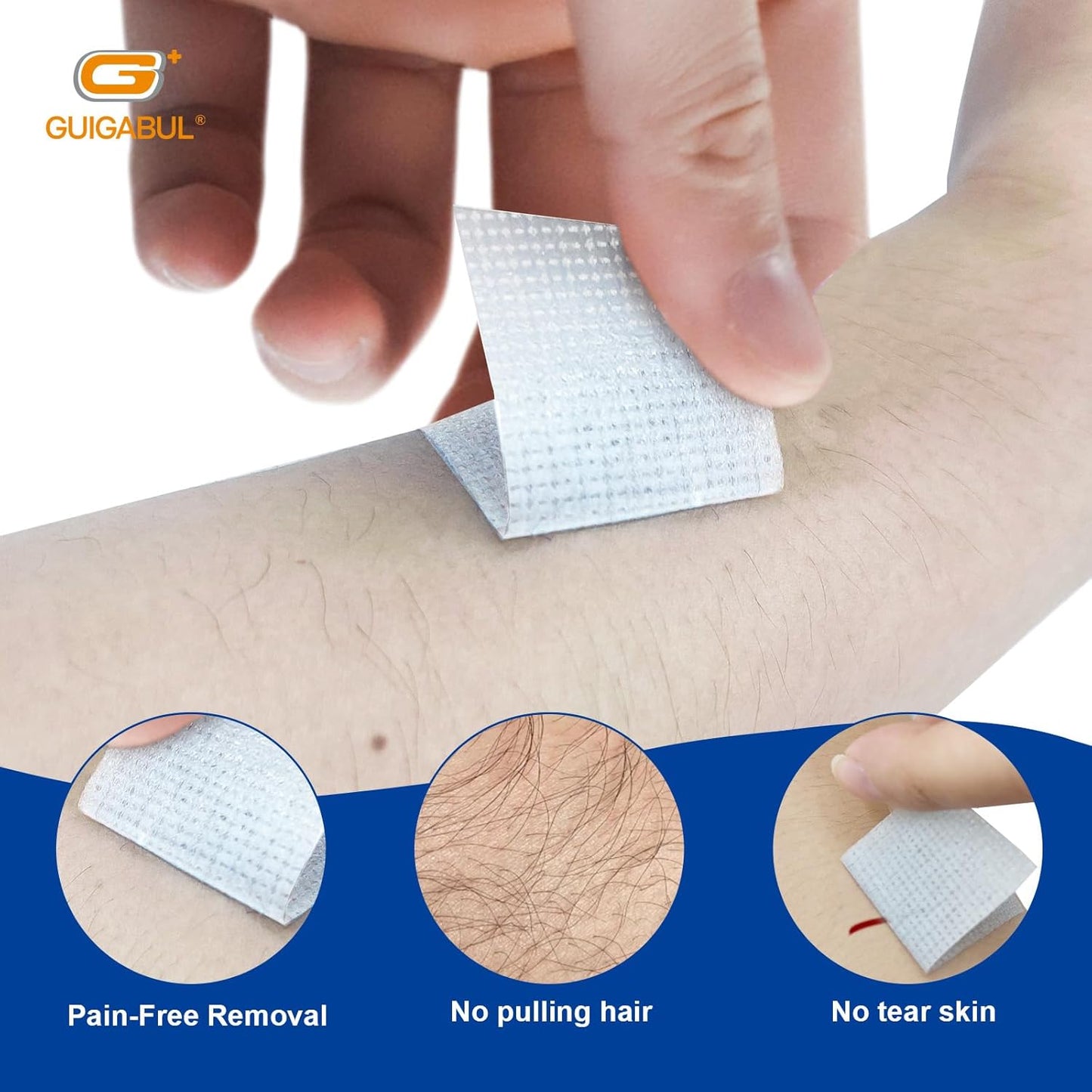 Silicone Surgical Tape 1" x 4yd (4 Rolls),Medical Tape for Sensitive Skin,Surgical Tape Pain-Free
