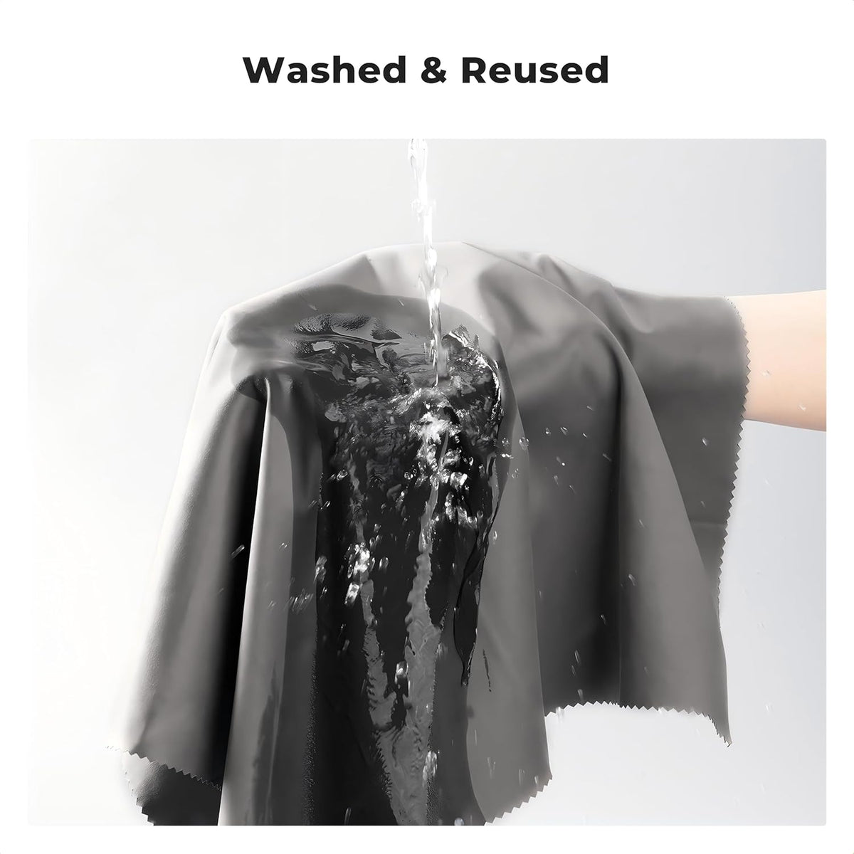 4 Pack 16''x16'' Extra Large Microfiber Cleaning Cloths, K&F Concept Oversized Microfiber Cloths