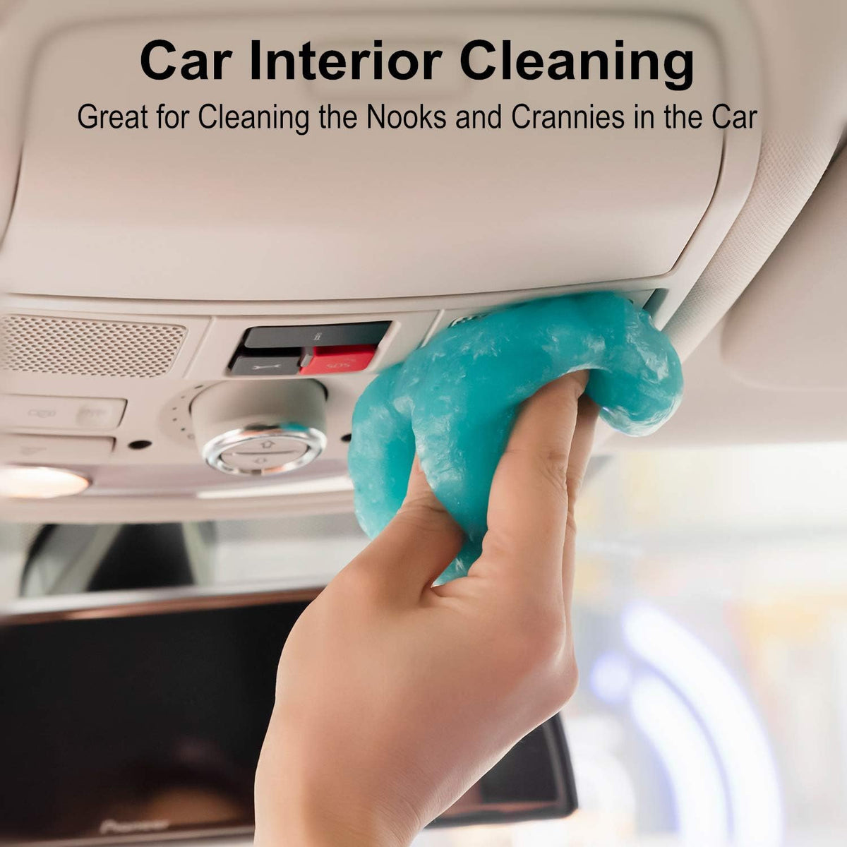 TICARVE Cleaning Gel for Car Detail Tools Car Cleaning Automotive Dust Air Vent Interior Detail
