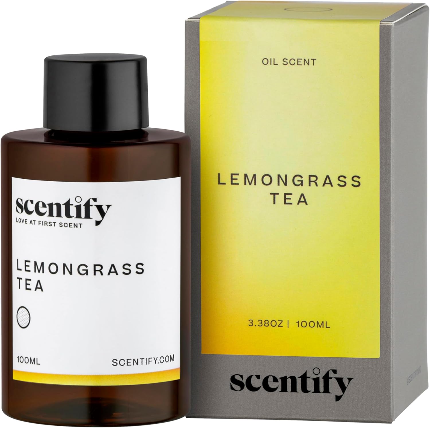 Scentify Lemongrass Aroma Oil Refill Scent for Oil Diffusers - Lemongrass, Clove, Musk Scents
