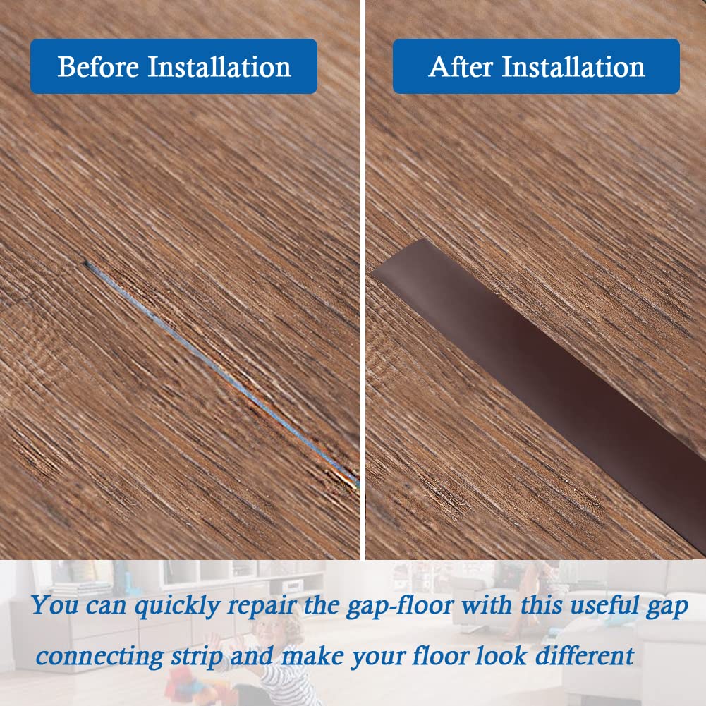 Floor Transition Strip Self Adhesive Floor Cover Strips Laminate 3" Wide Vinyl Flat Divider