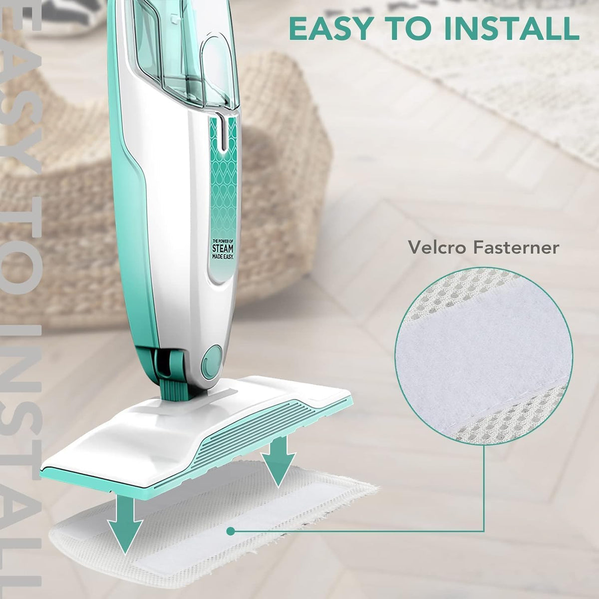 Sgizoku S1000 S2001 Steam Mop Replacement Pads for Shark Steam Mop S1000 S1000A S1000C S1000WM
