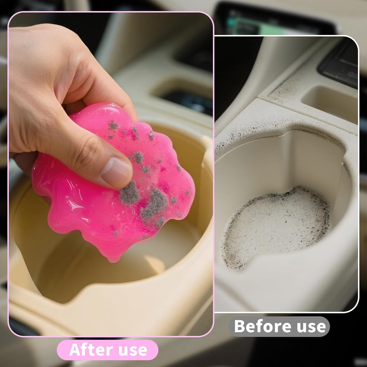 ASFSKY Car Cleaning Gel (Red,Watermelon) Cleaning Putty Universal Dust Cleaning Car Interior