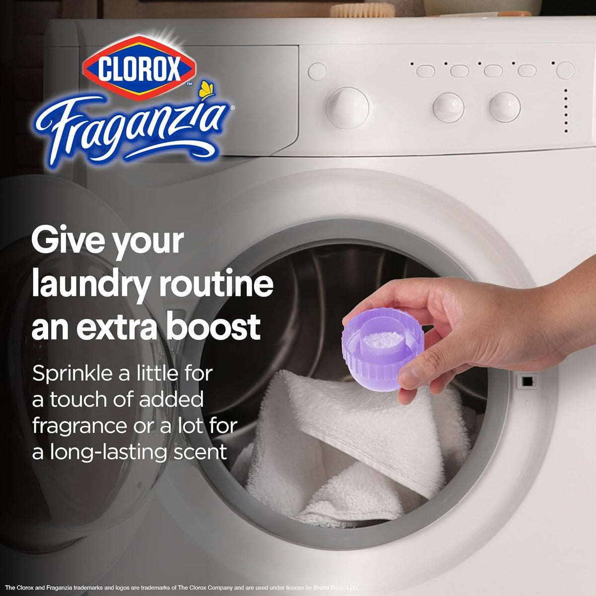 Clorox Fraganzia Laundry Scent Booster Crystals in Dreamy Jasmine Scent - Scented In-Wash Freshener