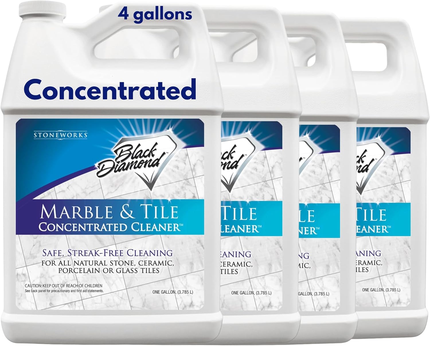 Black Diamond Stoneworks MARBLE & TILE FLOOR CLEANER. Great for Ceramic, Porcelain, Granite