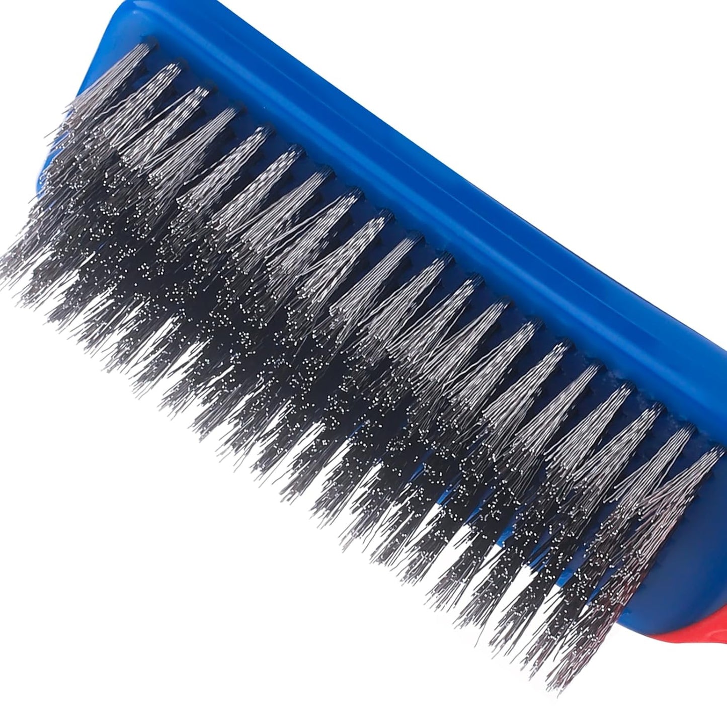 Wire Brushes 2 Pcs Steel Brushes Heavy Duty Carbon Steel and Stainless Steel Wire Scratch Brush