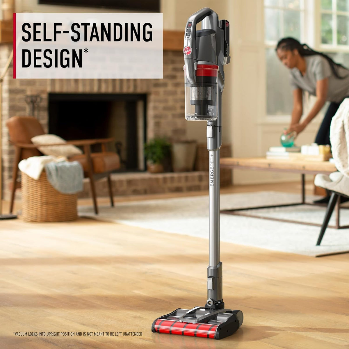 Hoover ONEPWR WindTunnel Emerge Pet Cordless Stick Vacuum Cleaner, Lightweight Stick Vac, Powerful