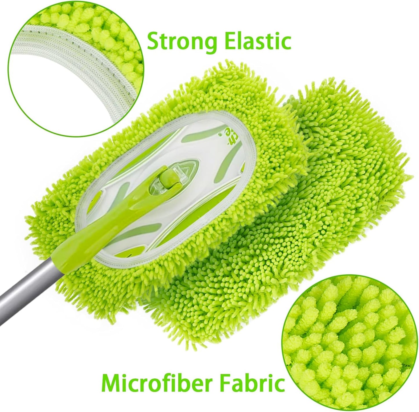 Reusable Dry Sweeping Cloths Microfiber Wet Mop Pads Compatible with Swiffer Sweeper Mop