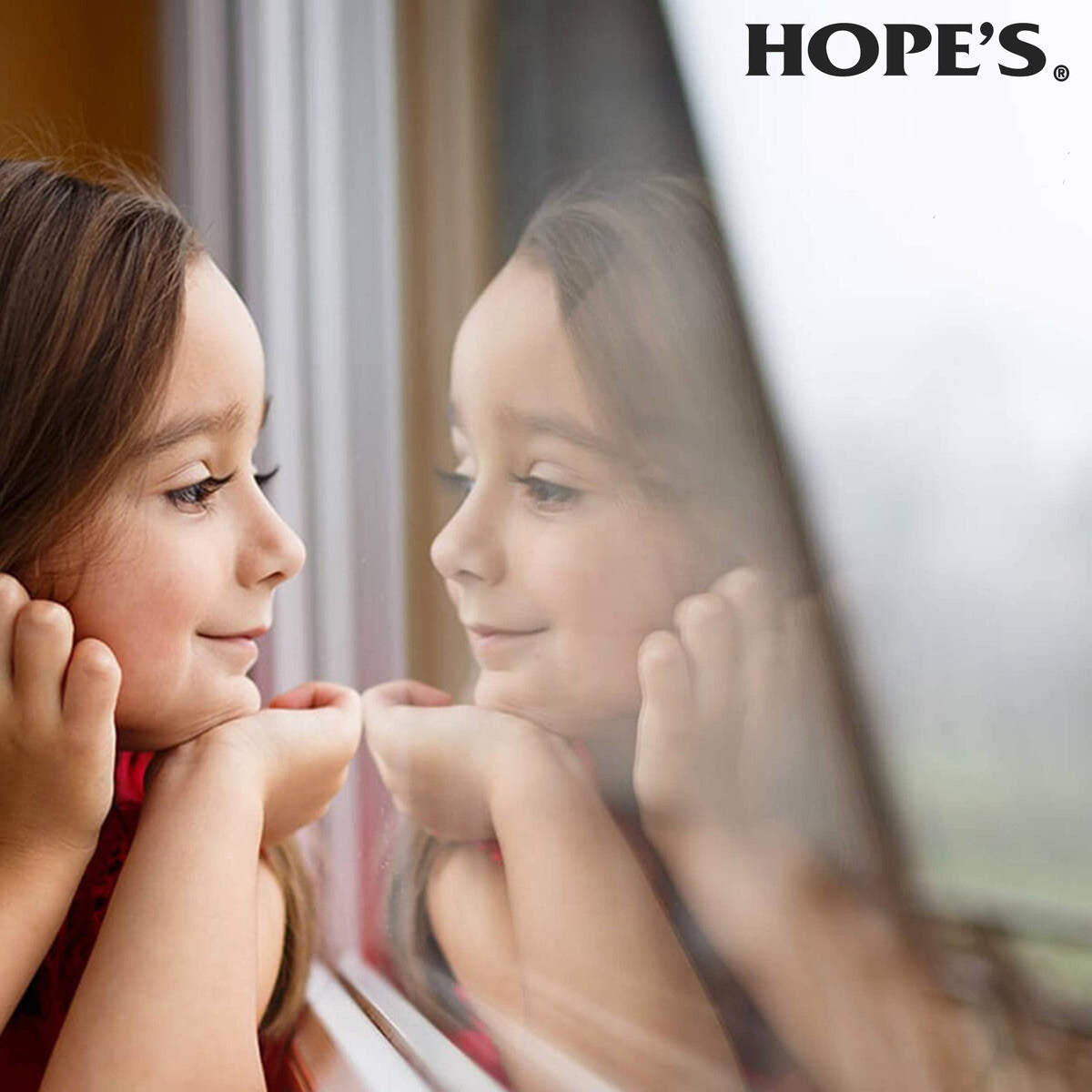HOPE'S Perfect Glass Cleaner Spray Refill, Streak-Free, Ammonia-Free Window, Mirror, Screen, Tinted