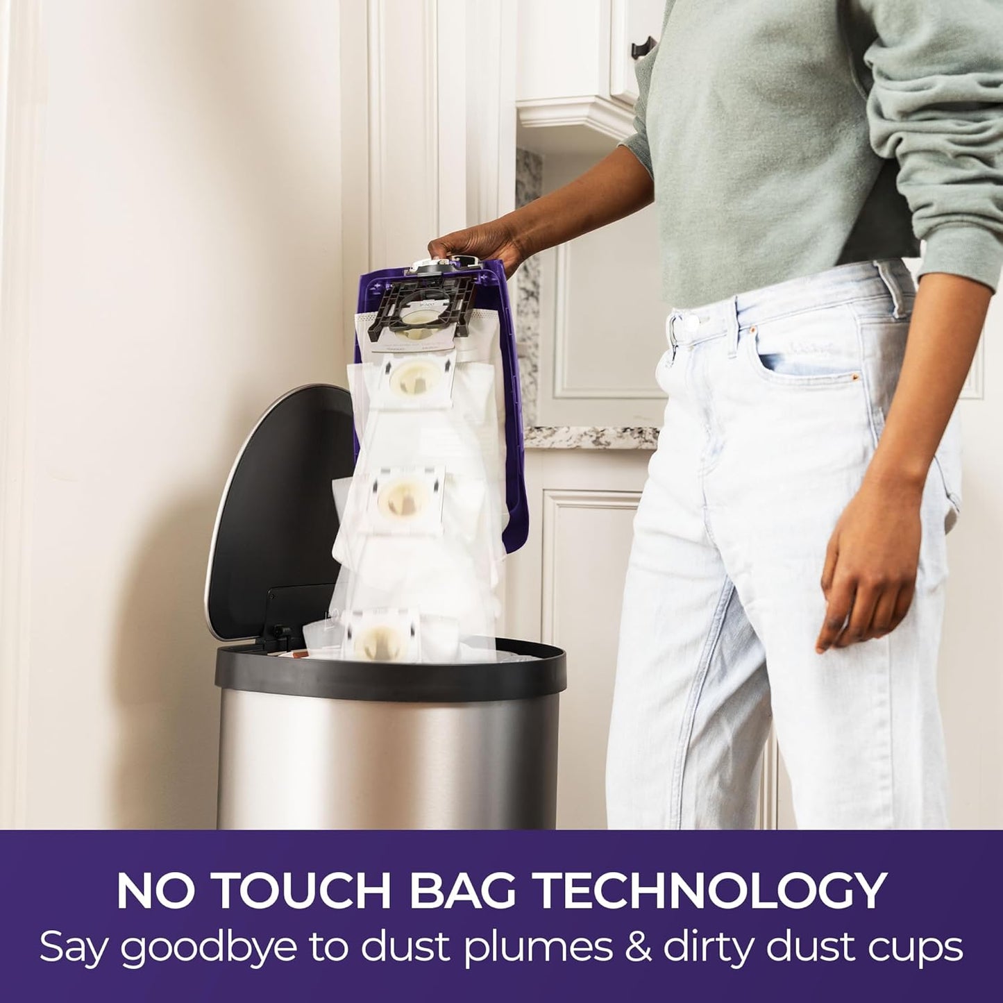Kenmore BU4018 Intuition Bagged Upright Vacuum Lift-Up Carpet Cleaner 2-Motor Power Suction with