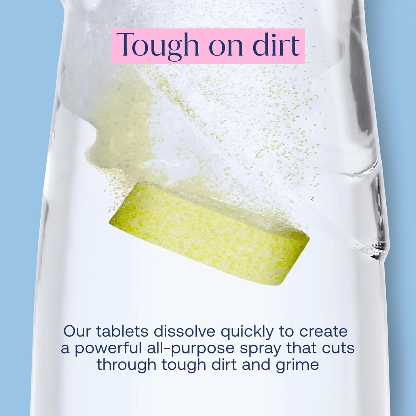 Fab Tab Sustainable Cleaning - All Purpose Refill Spray Tablets - Multi-surface Cleaning Spray